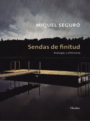 cover image of Sendas de finitud